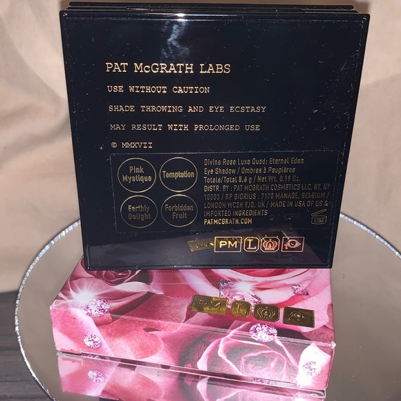 NEW IN BOX Pat McGrath Labs Divine Rose Luxe Quad: Eternal Eden Eye Shadow Quad - Picture 4 of 5